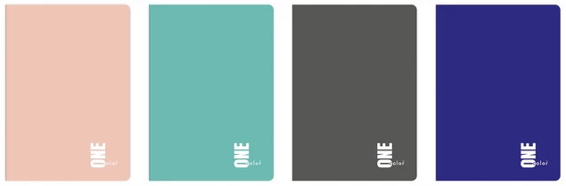 Zeszyt w kratkę A5 Interdruk 80 kartek, one color, mix_2