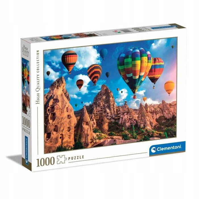 Puzzle 1000 Układanka HQ BALONY Kapadocja Turcja WIDOK KRAJOBRAZ 12+_2