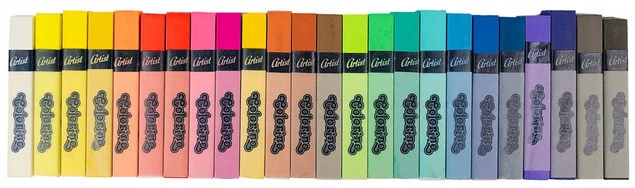 Suche Pastele ARTIST 24 Kolory Nasycone Pigmenty Colorino 65245_3