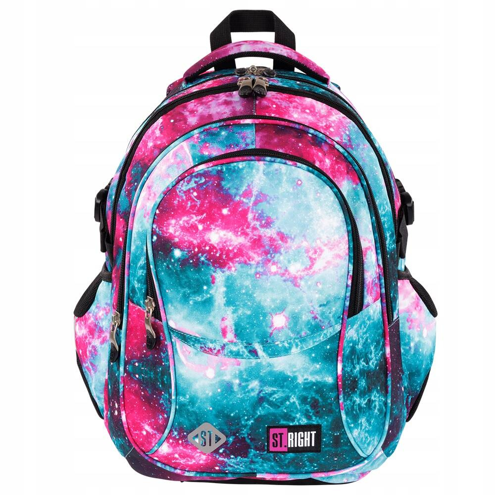 Plecak Szkolny Tornister Młodzieżowy 4-Komorowy NEBULA 23l St.Right_2
