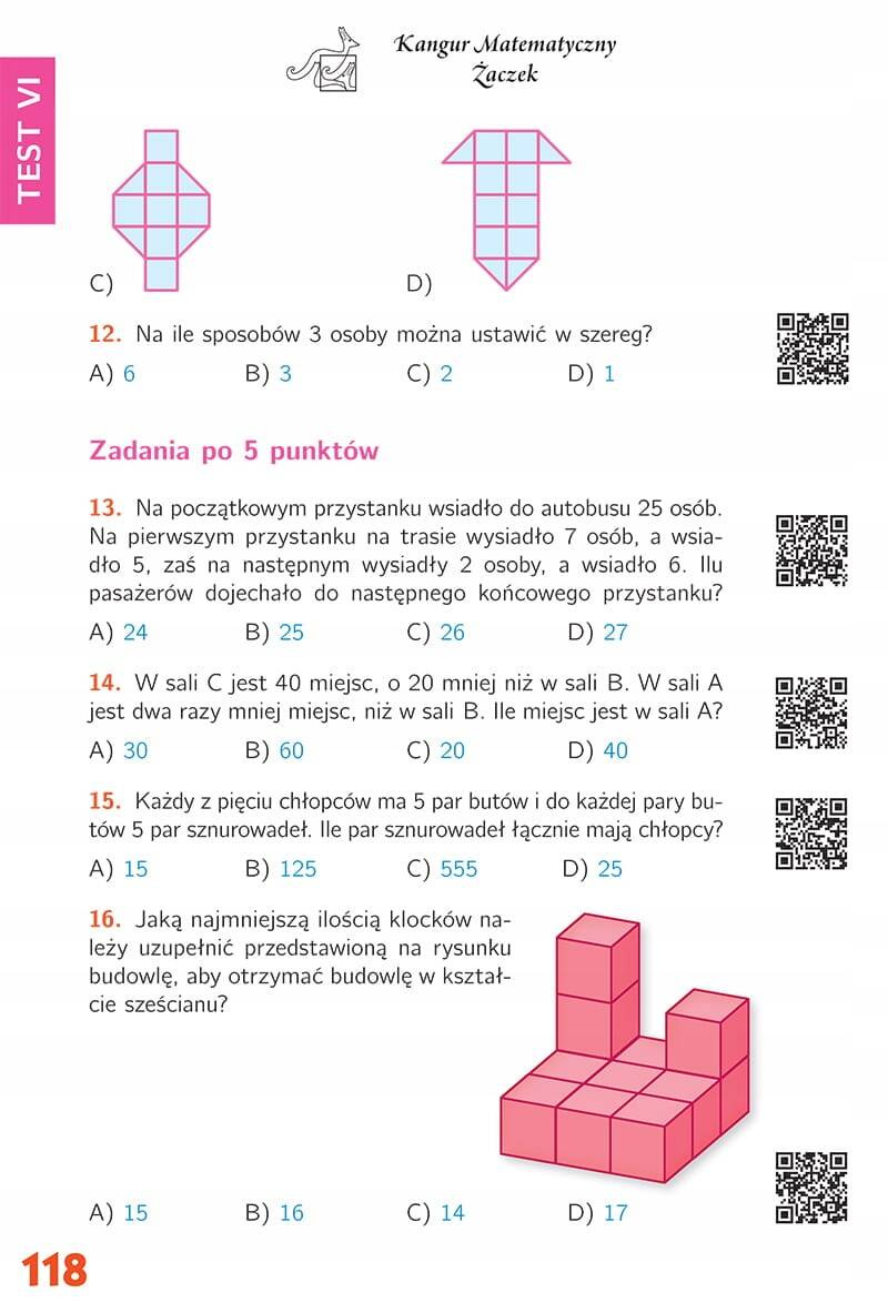 Matematyka Z Wesołym Kangurem Żaczek 2023 kl. 2 Kangur Matematyczny_2