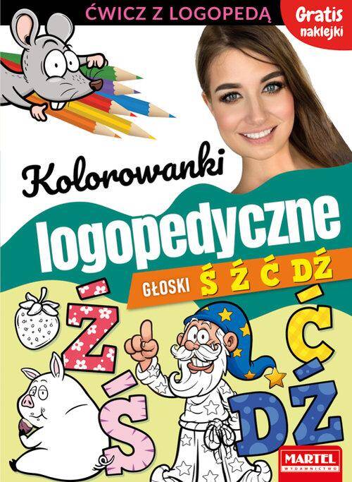 Kolorowanki Logopedyczne Głoski Ś Ź Ć Dź Martel_1