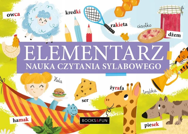 Elementarz Nauka Czytania Sylabowego Books & Fun_1