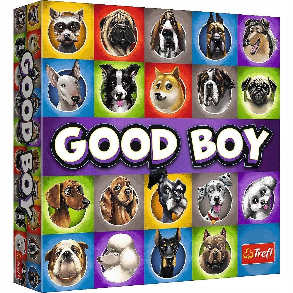 GOOD BOY Rodzinna Gra Planszowa PIESKI Psy 6+ Trefl 02288_5