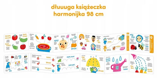 Paluszkowe Zabawy Książeczka Aktywizująca Dla Dzieci 18M+ CzuCzu_3
