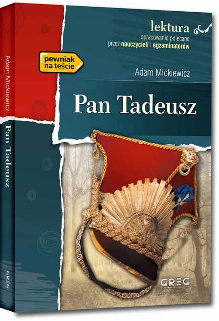 Lektura Pan Tadeusz Z Opracowaniem Adam Mickiewicz Greg_1