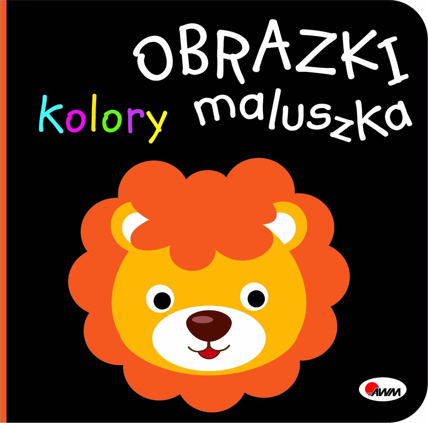 Książeczka Kontrastowa Harmonijkowa dla Dzieci Obrazki Maluszka KOLORY_1