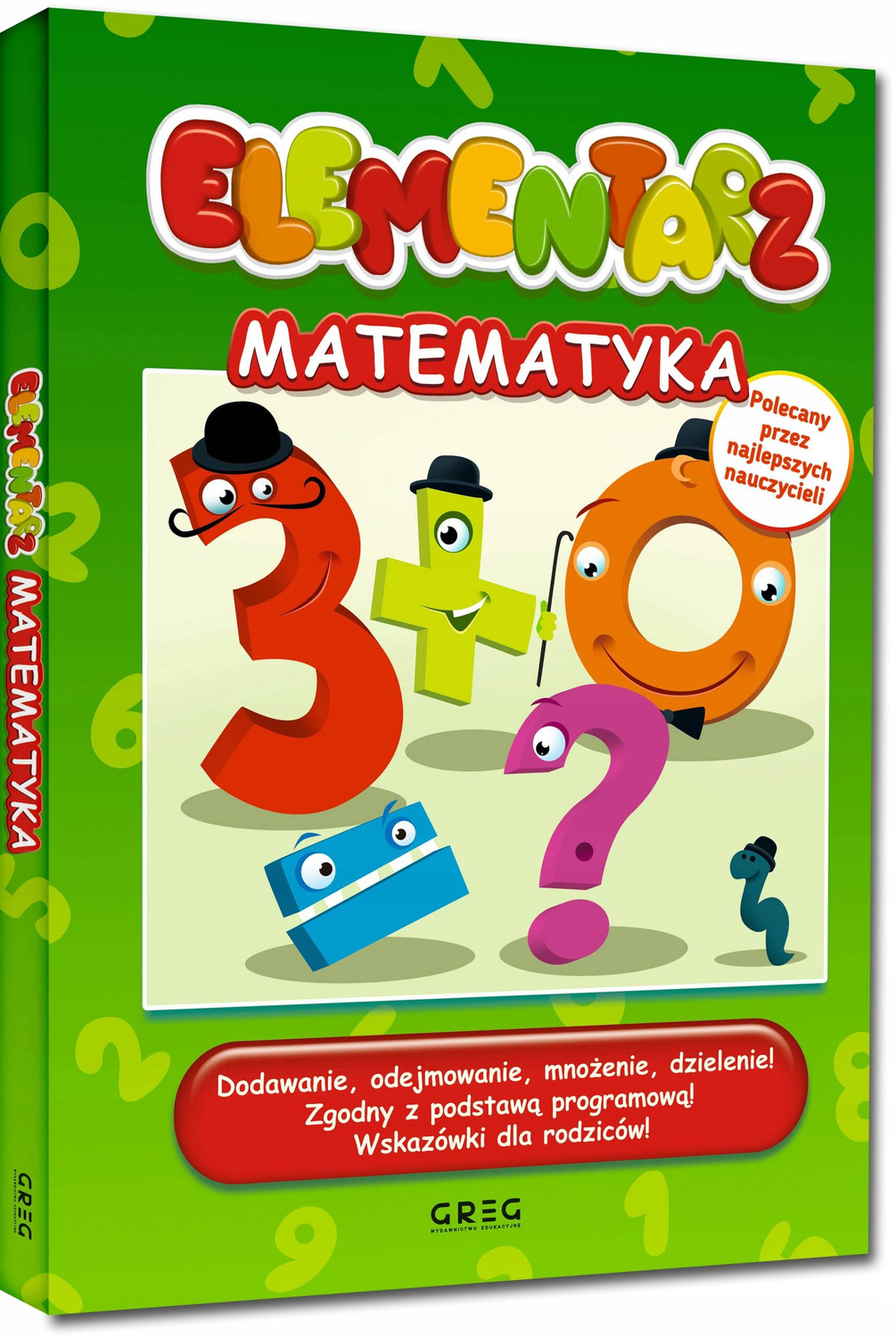 Elementarz Matematyka Kolorowe Ilustracje Nauka Liczenie TW Greg_1