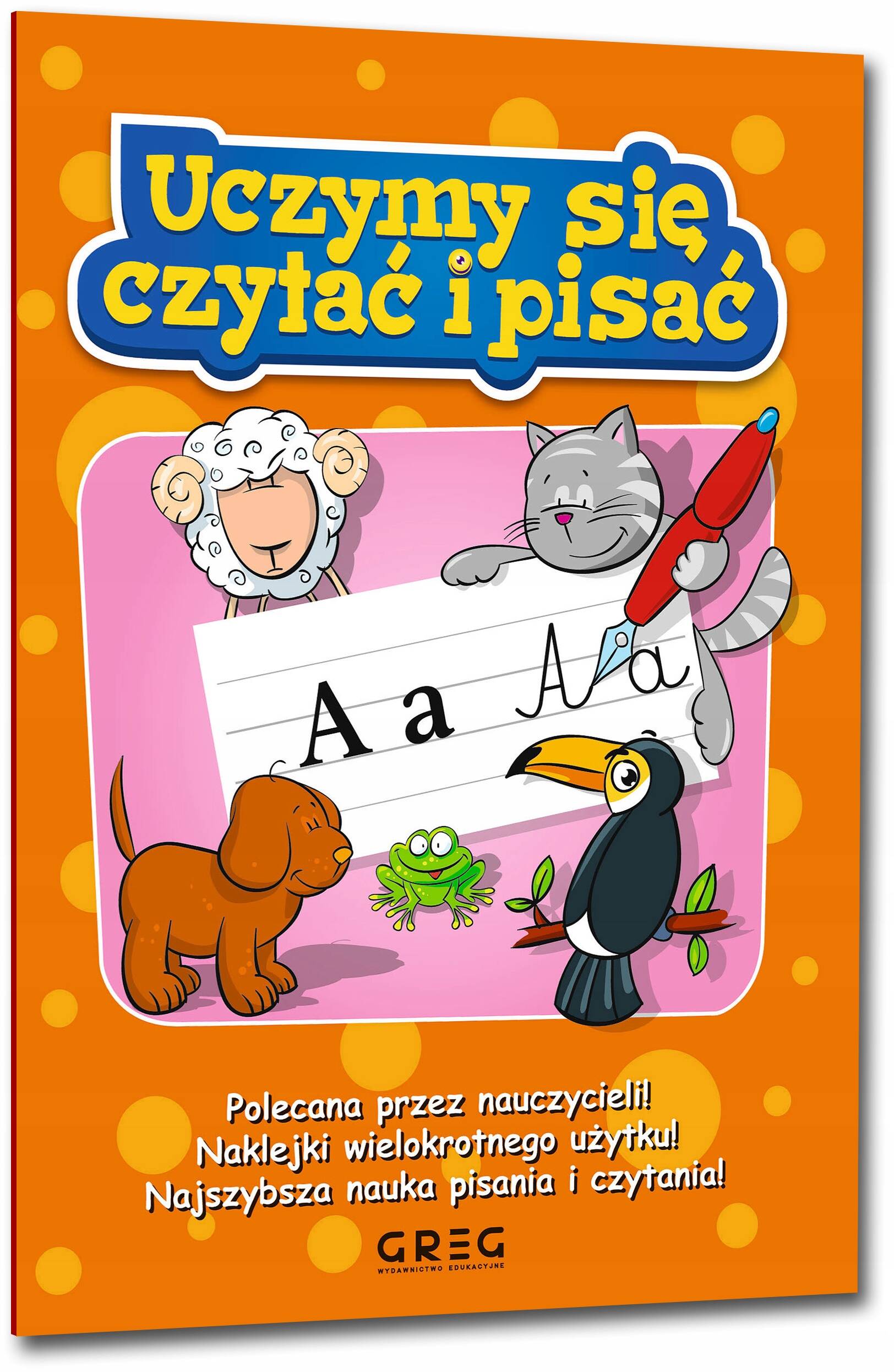 Uczymy Się Czytać I Pisać Nauka Czytania i Pisania Renata Pitala Greg_1