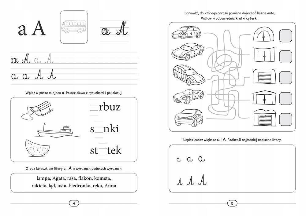 Uczymy Się Czytać I Pisać Nauka Czytania i Pisania Renata Pitala Greg_2
