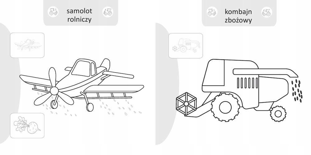 Malowanie Doklejanie Pojazdy Na Wsi 16 Naklejek 3+ Skrzat_4