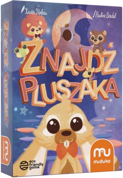 Gra Dedukcyjna Znajdź Pluszaka Dla Dzieci Zagadki 3+ Muduko_1