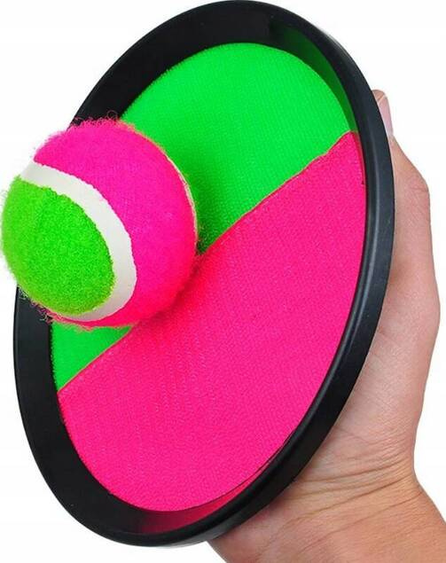 CATCHBALL Gra Na Rzepy Rzucaj Łap Paletki + Piłka 3+ Norimpex_3