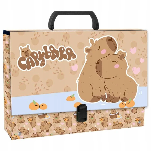 BackUP Derform teczka z rączką kapibara capybara