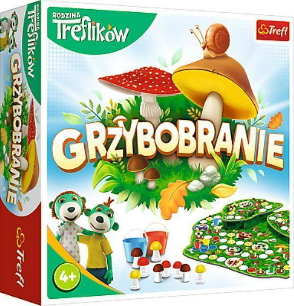 Grzybobranie Treflików 3D Gra Planszowa Rodzinna Grzybki 4+ Trefl_5