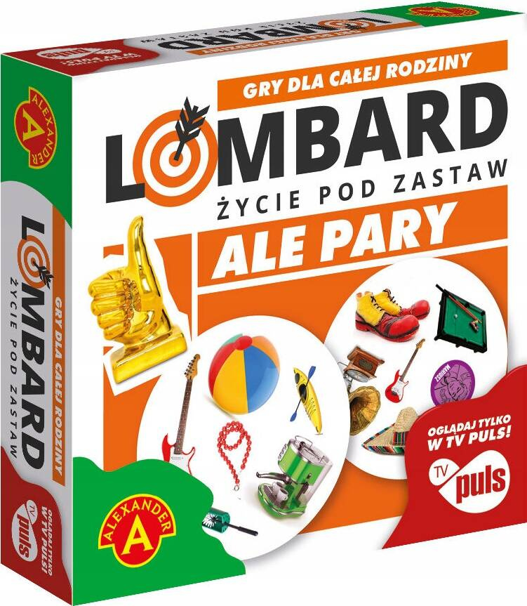 LOMBARD Życie Pod Zastaw Ale Pary Gra Karciana 6+ Alexander 2719_2