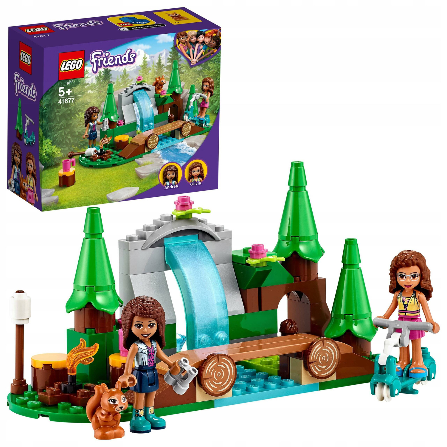 LEGO Friends Leśny Wodospad 93 el. 5+ 41677_1