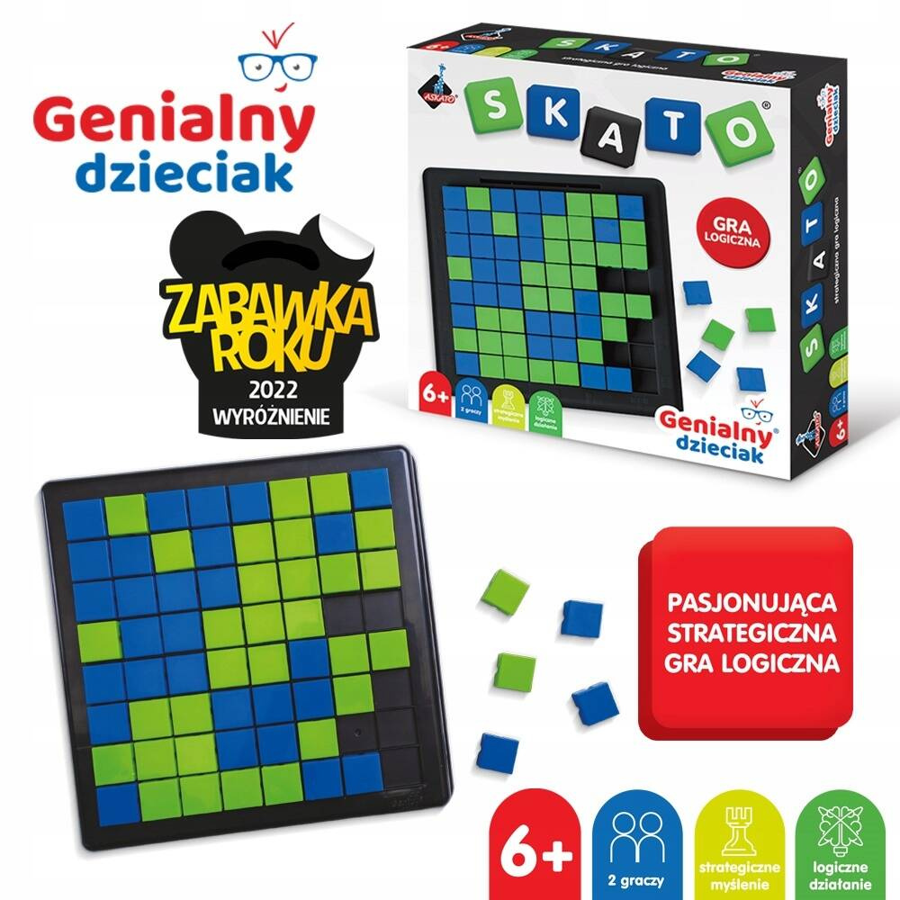 Skato Gra Logiczna Strategiczna Genialny Dzieciak 6+ Askato_3