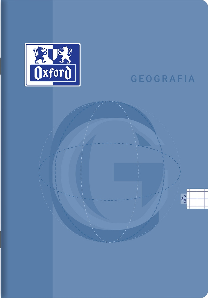 ZESZYT OXFORD GEOGRAFIA A5/60K KRATKA MARGINES OFX_1