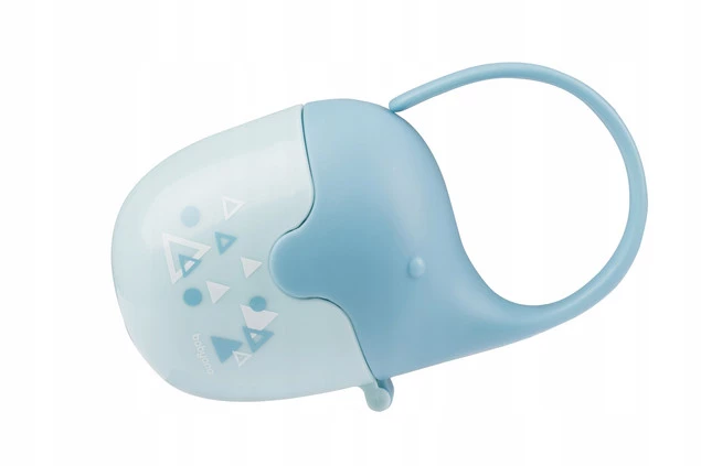 Babyono etui na smoczek Słonik niebieskie