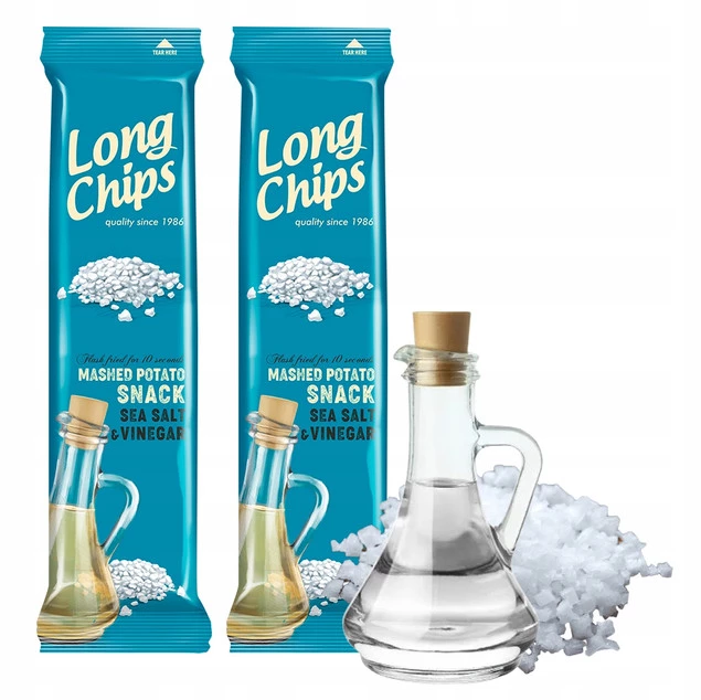 Long Chips Sól i Ocet 2-pak
