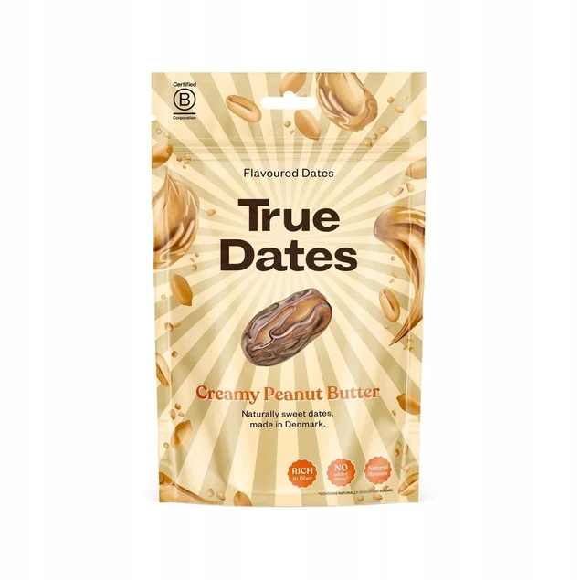 True Dates Creamy Peanut Butter 100 g zdjęcie główne