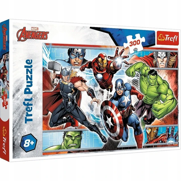 Puzzle 300 elementów Avengers Trefl układanka