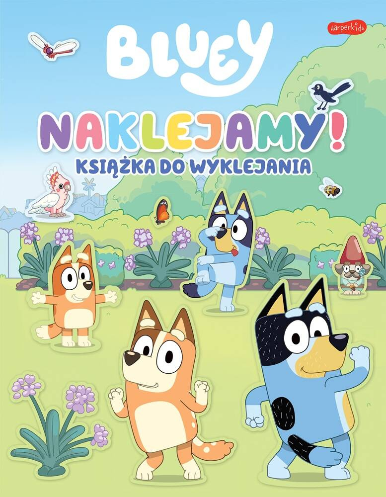 Bluey Naklejamy! Książka Do Wyklejania 3+ HarperKids_1