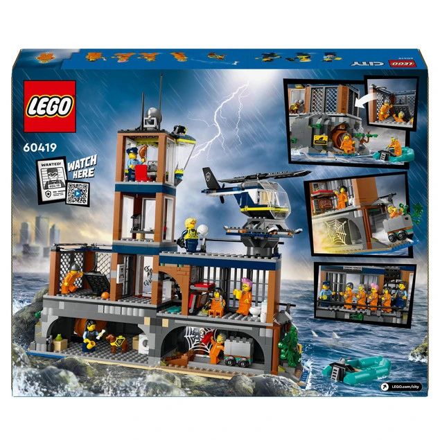 LEGO City 60419 minifigurki policjantów i więźniów