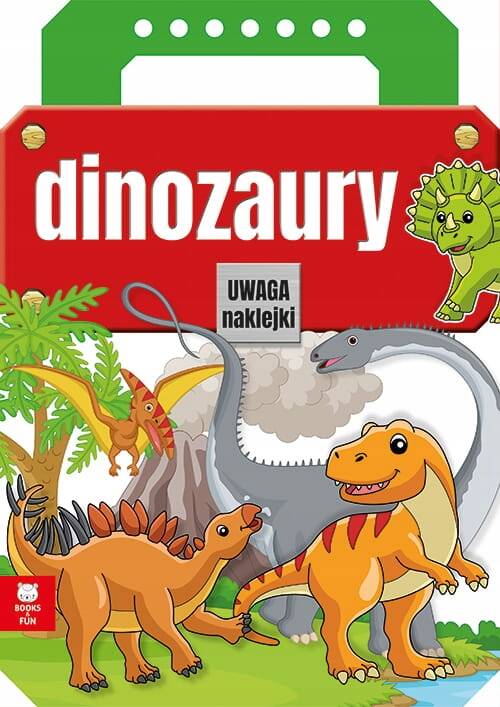 Teczka Dinozaury Kolorowanka + Naklejki BooksAndFun_1