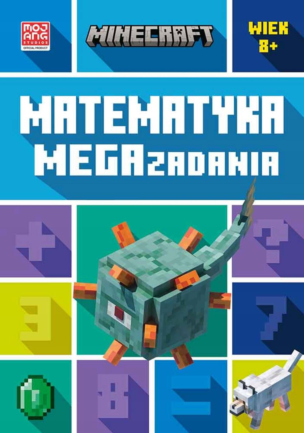 Minecraft Matematyka Megazadania D. Lipscombe B. Thompson 8+ HarperKids_1