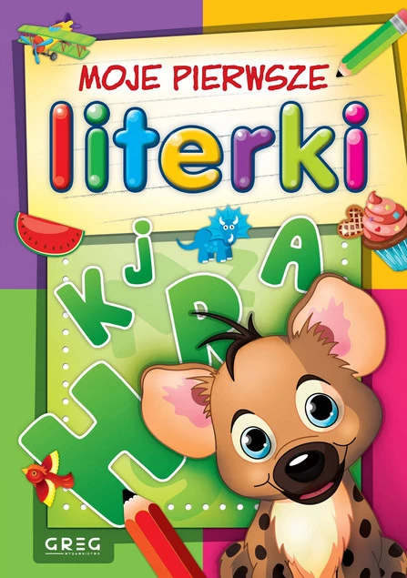 Moje Pierwsze SZLACZKI LITERKI CYFERKI Nauka Pisania Liczenia Pakiet Greg_8