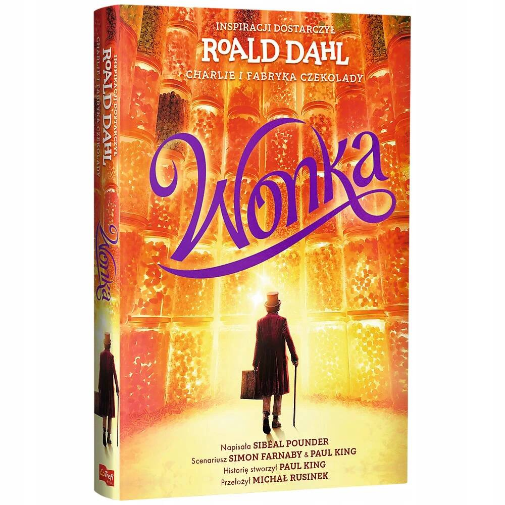 Wonka Roald Dahl 7+ Trefl Books_1