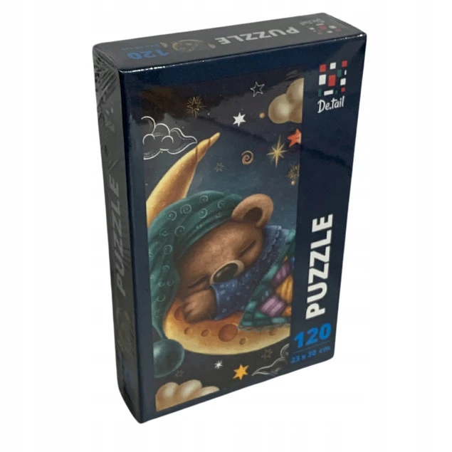 PUZZLE 120 ŚPIĄCY SŁODKI MIŚ KSIĘŻYC ROTER_1