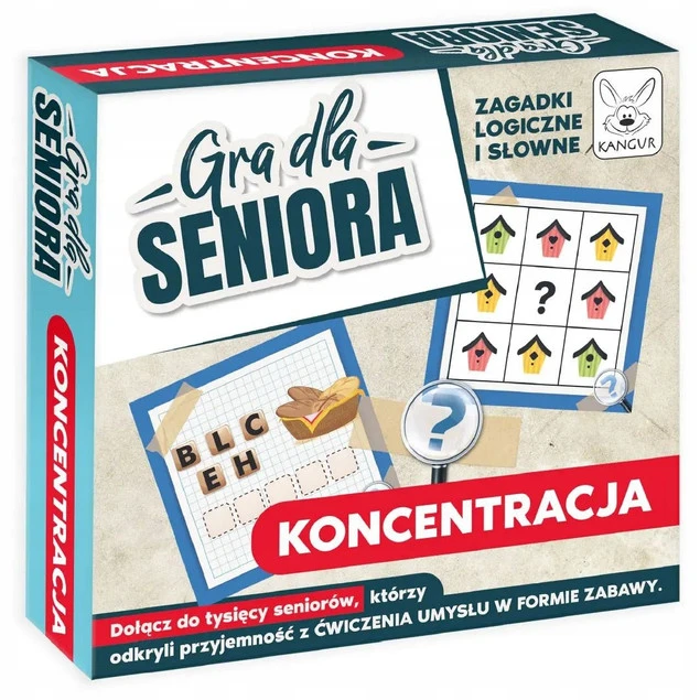 Gra dla Seniora Koncentracja Kangur