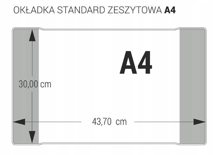 Astra OKŁADKI na zeszyt książkę A4 AstraPap transparentne 10 sztuk_3