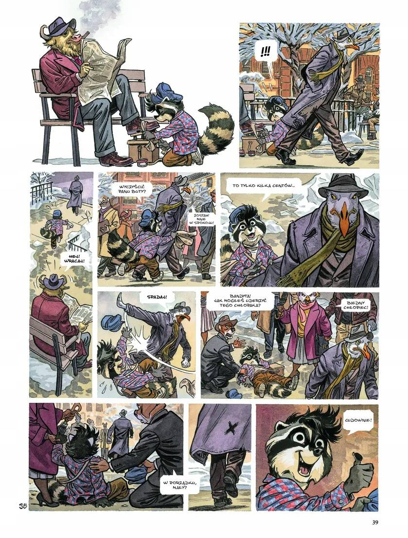 Blacksad Upadek cz. 2. Tom 7 Juan Diaz Canales Egmont_3