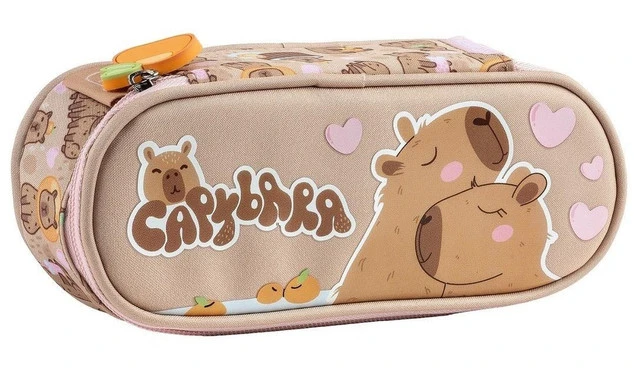 Piórnik saszetka tuba usztywniona Capybara