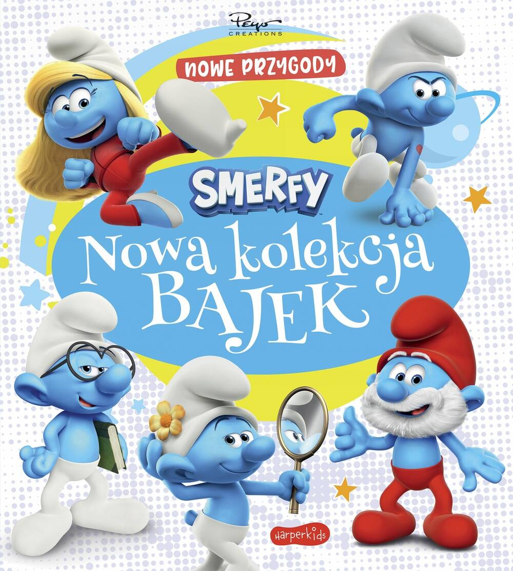 SMERFY Nowa Kolekcja BAJEK Nowe Przygody Marta Stochmiałek 3+ HarperKids_1