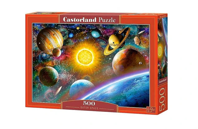 PUZZLE 500 UKŁAD SŁONECZNY KOSMOS 9+ Castorland_1
