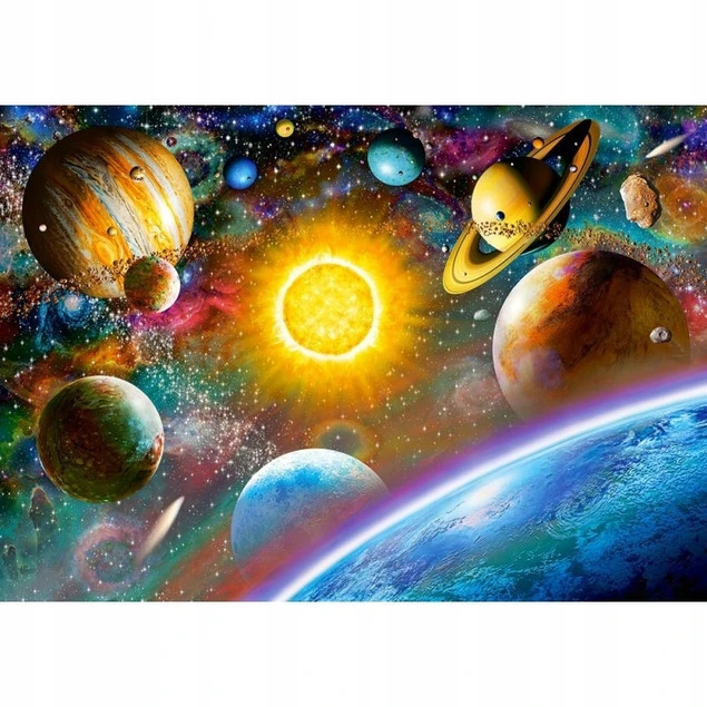 PUZZLE 500 UKŁAD SŁONECZNY KOSMOS 9+ Castorland_2