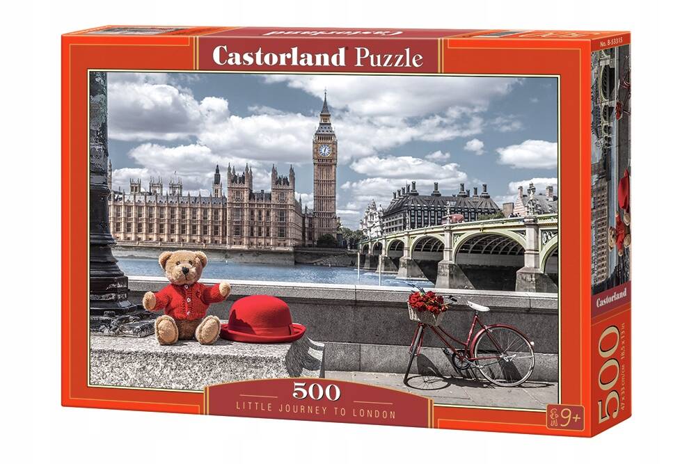 PUZZLE UKŁADANKA MIASTA LONDYN 9+ 500 EL CASTOR_2