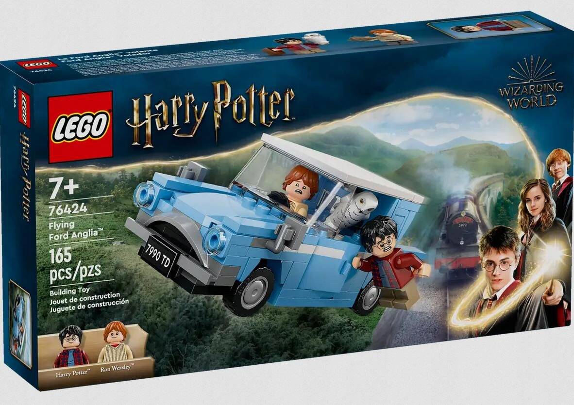 LEGO Harry Potter Latający Ford Anglia 165 el. 7+ 76424_11