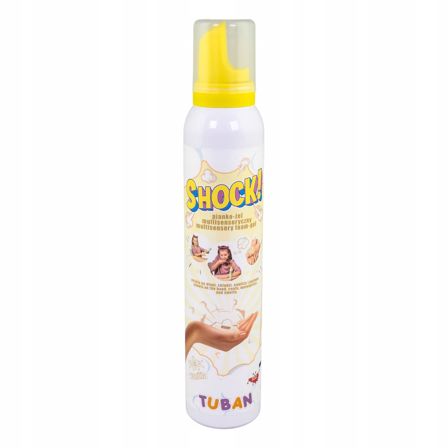 SHOCK MULTISENSORYCZNY PIANKO ŻEL DO RĄK 200 ml WANILIA_1
