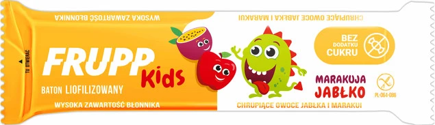 Frupp Kids jabłko marakuja baton liofilizowany 9 g