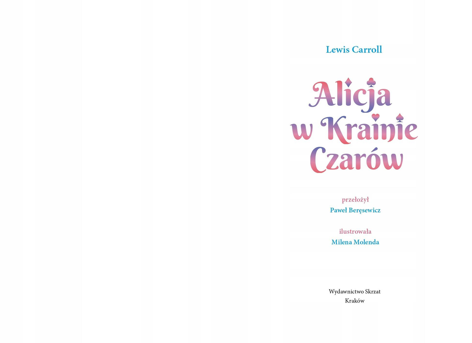 Alicja w Krainie Czarów Carroll Lewis TW 6+ Skrzat_2