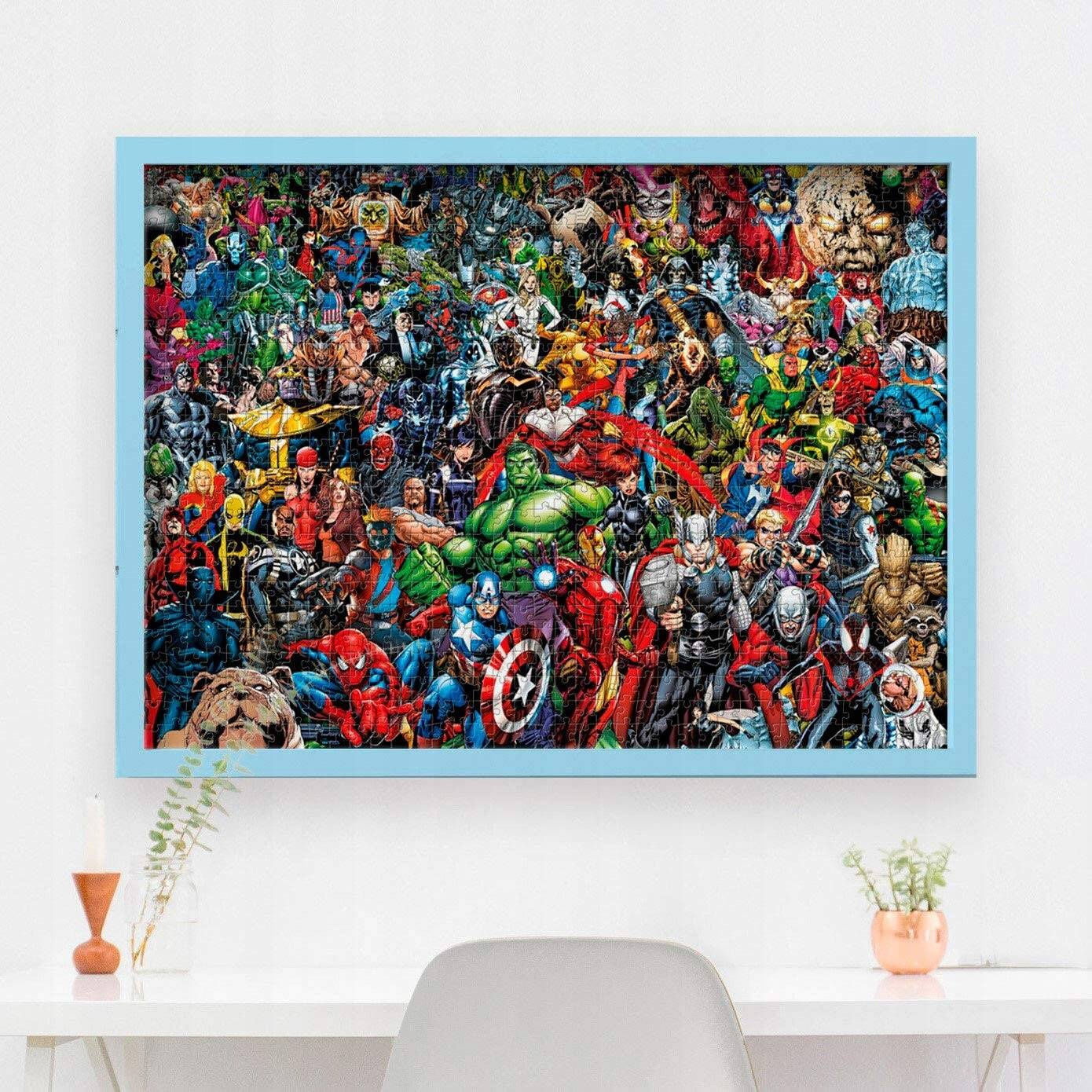 Puzzle 1000 Układanka MARVEL Super Bohaterowie Niemożliwe Do Ułożenia 12+_2