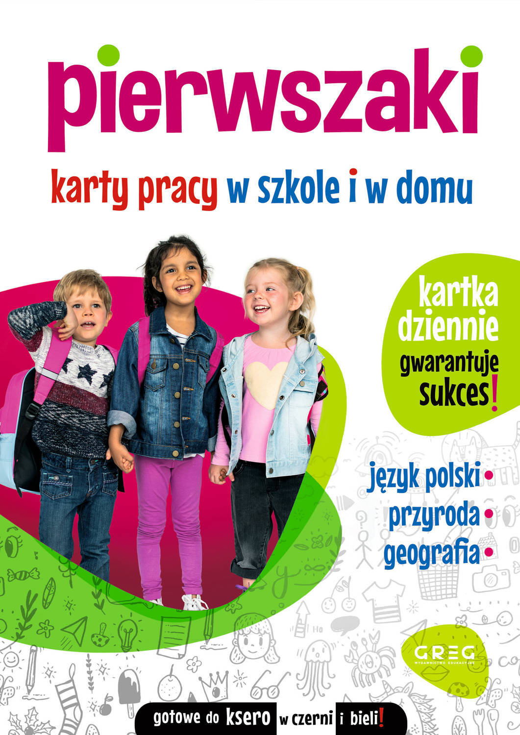 Pierwszaki Karty Pracy W Szkole I W Domu Klasa 1 SP Greg_1