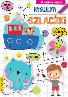 Rysujemy Szlaczki + Naklejki BooksAndFun_1