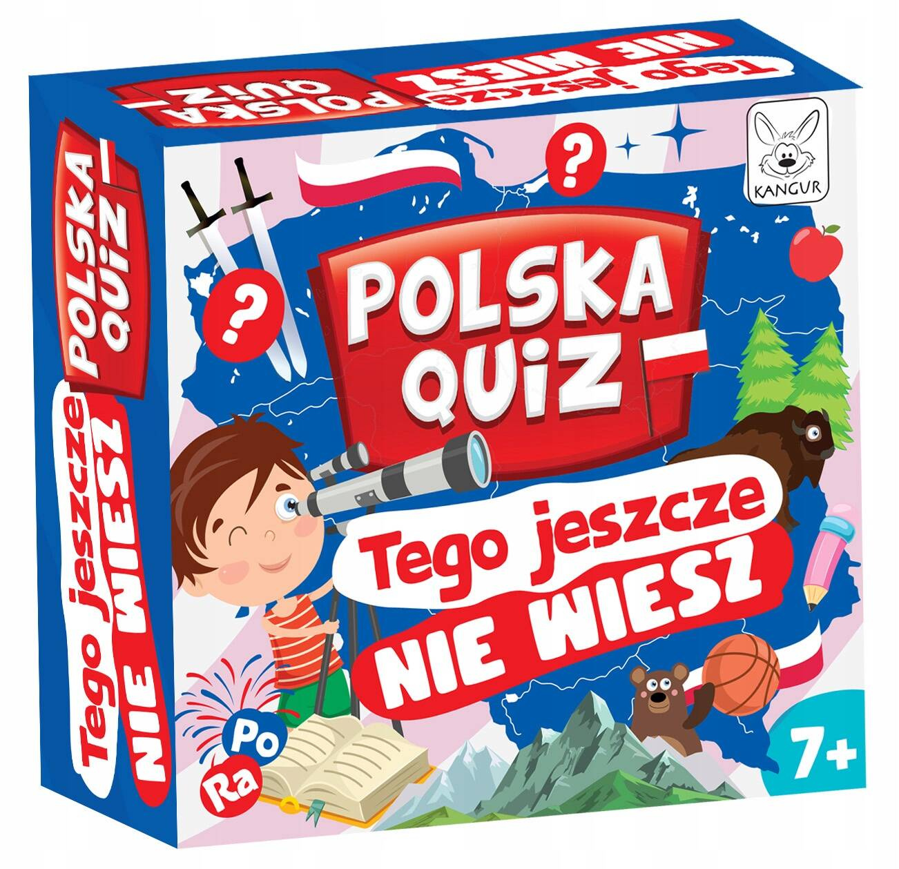 Polska Quiz Tego Jeszcze Nie Wiesz Gra Edukacyjna W Pytania 7+ Kangur_2